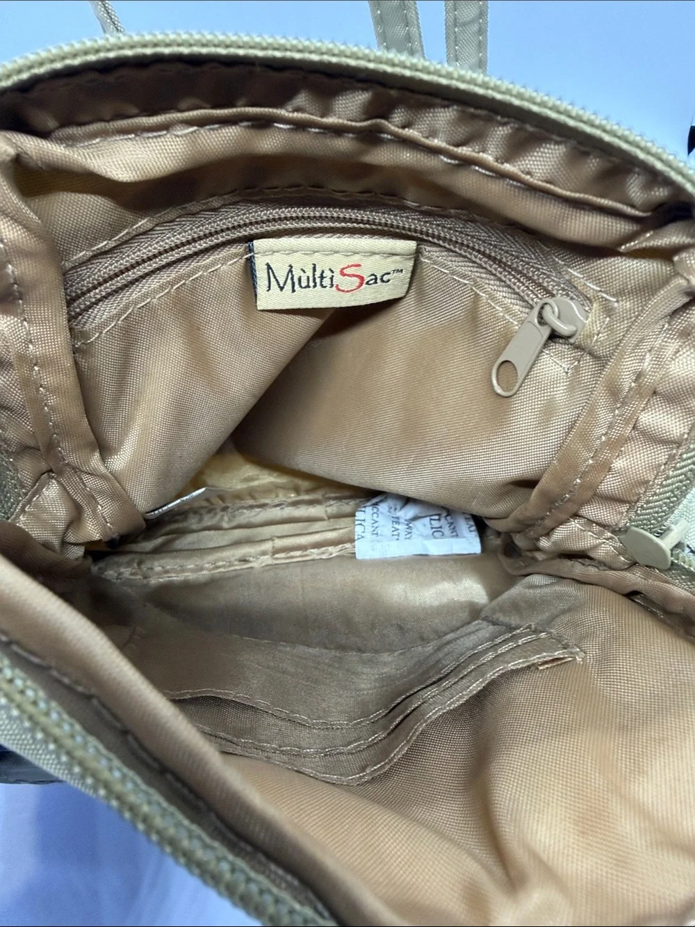 Olive Green Men's Crossbody Messenger Bag - Unbranded